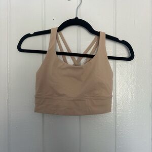 Women's Tan Sports Bra